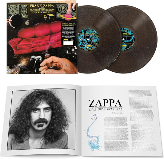 Zappa, Frank/One Size Fits All (50th Ann. Black Glitter Vinyl) [LP]