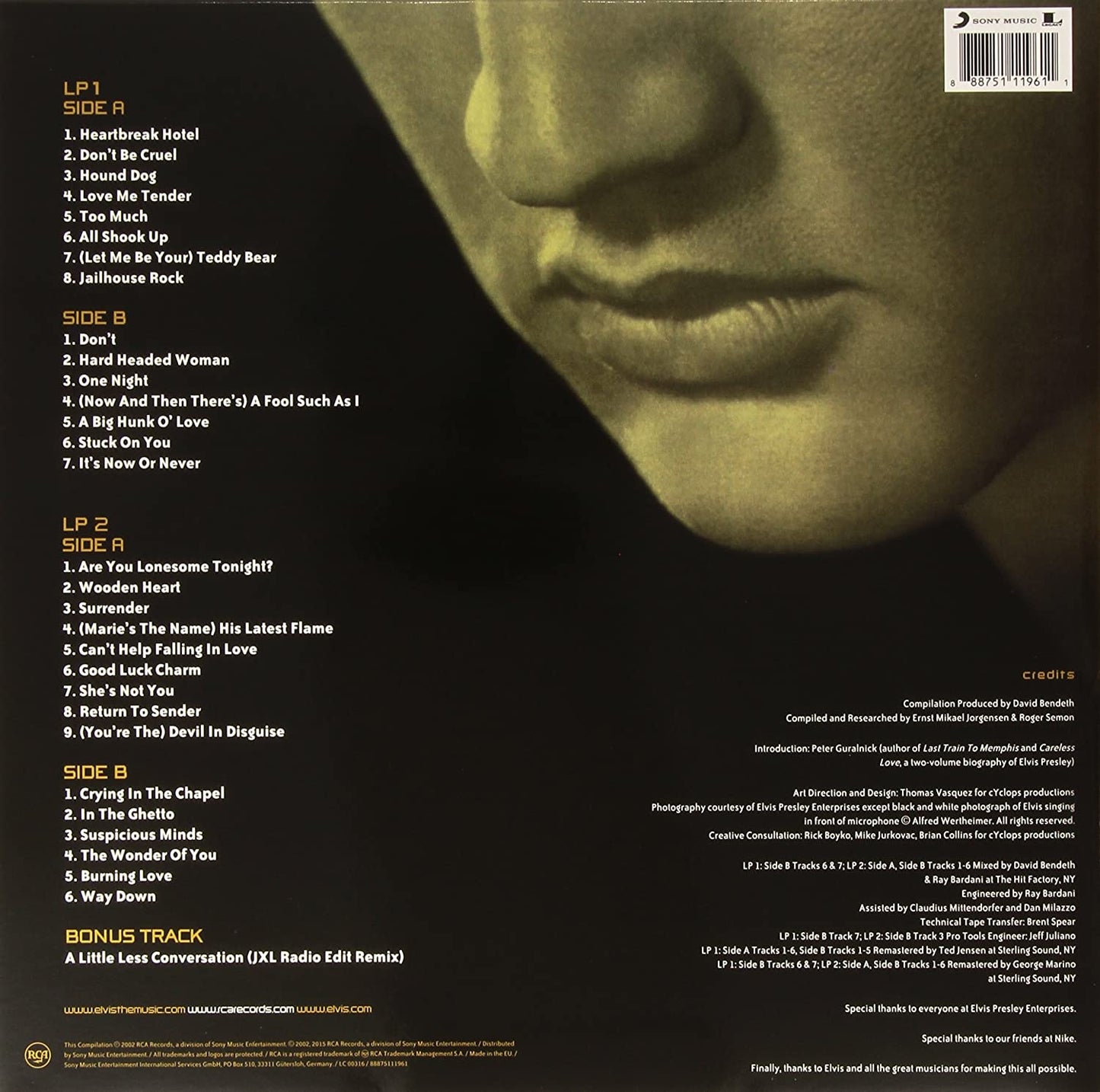Presley, Elvis/30 #1 Hits [LP]