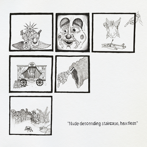 Teen Suicide/Nude Descending Staircase Headless (Hurtful Illusion Coloured Vinyl) [LP]