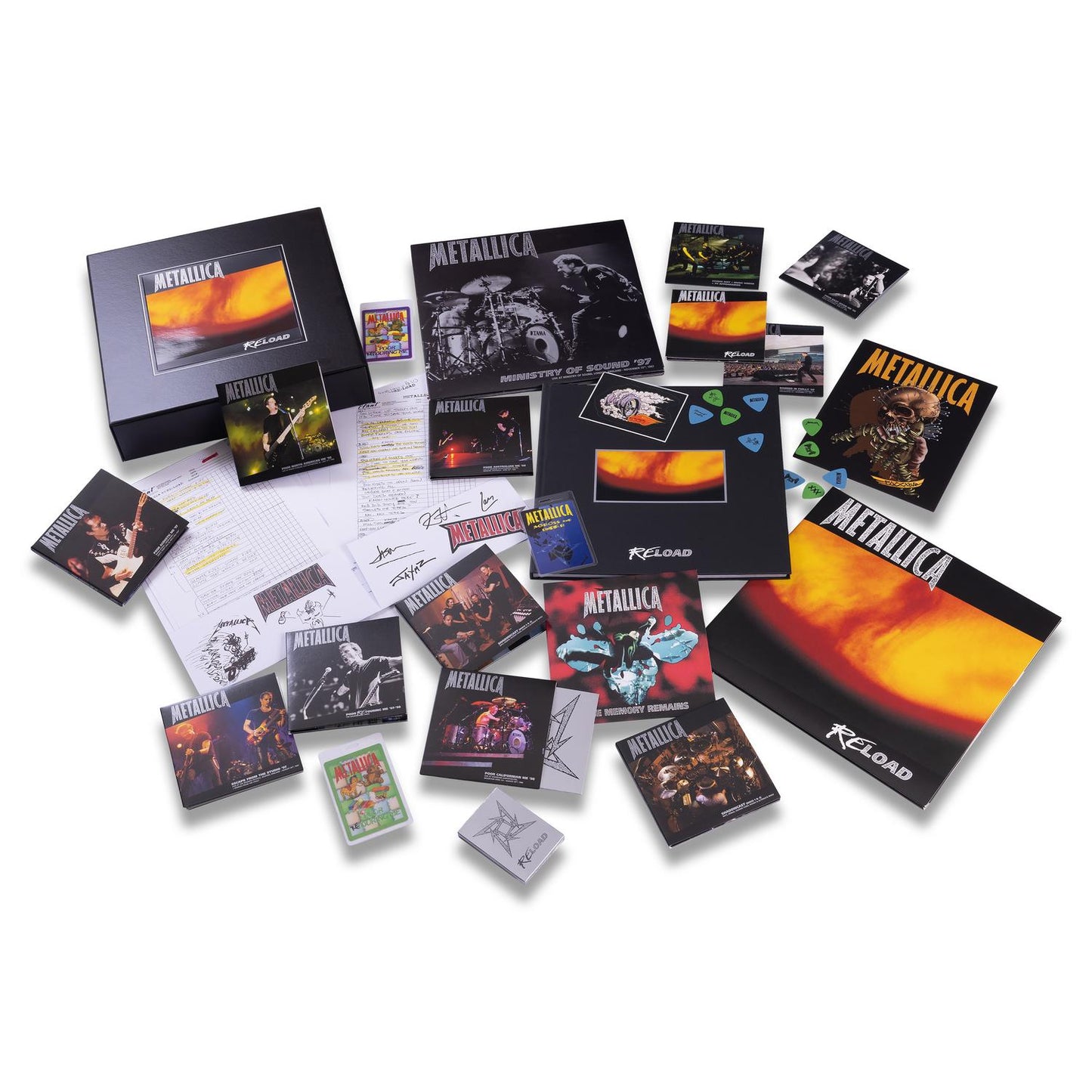 [Pre-Order] Metallica/Reload (Remastered 4LP, 15CD, 4DVD Boxset) [LP]