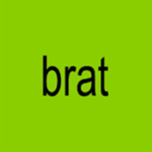 Charli XCX/Brat (Black Vinyl) [LP]