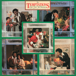 Temptations, The/Give Love At Christmas (Red Vinyl) [LP]