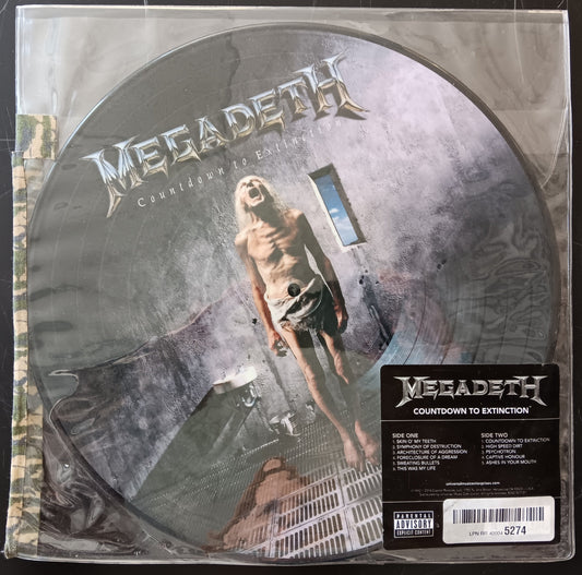 [Used LP] Megadeth / Countdown To Extinction [Picture Disc]
